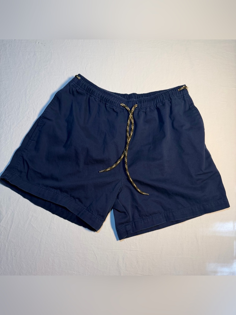 Vintage Jansport Navy Blue Elastic Drawstring Shorts